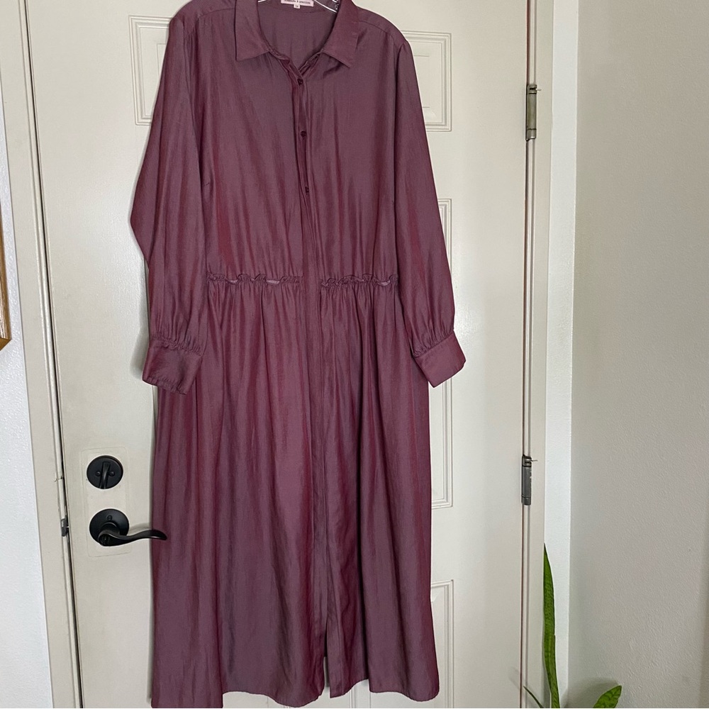 Standards & Practices Elegant Light Burgundy XL D… - image 3